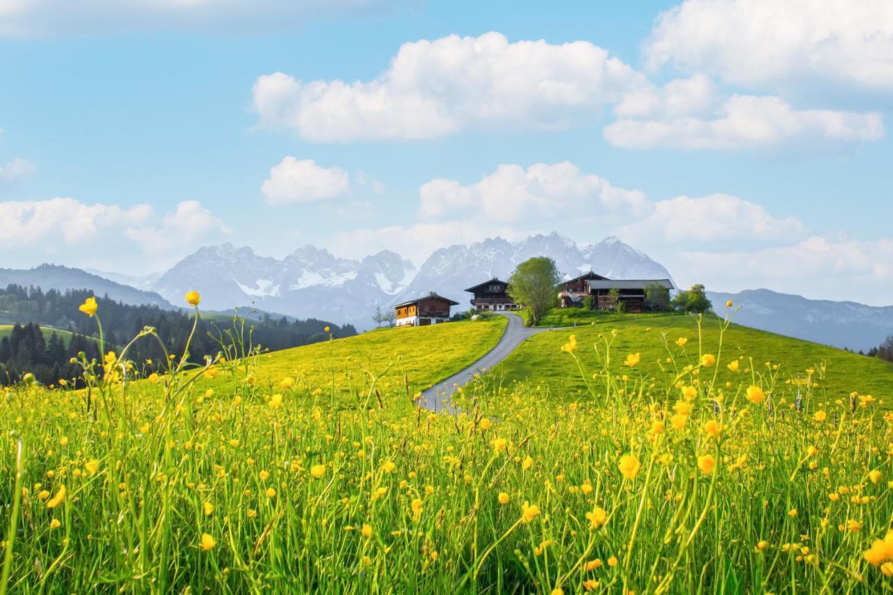 Mountain Vista - Bio Yoga Hof Apartman Kitzbühel Kültér fotó