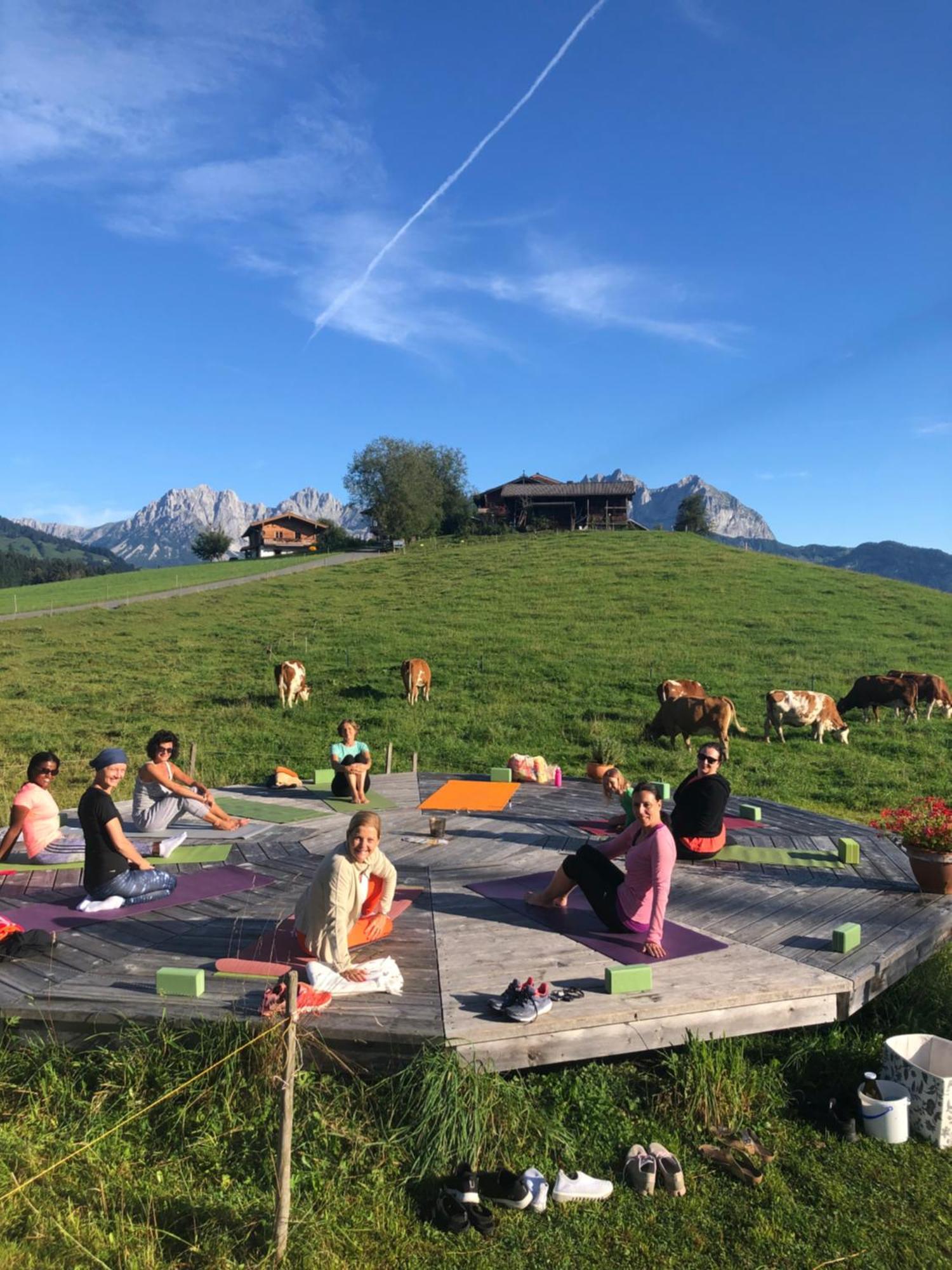 Mountain Vista - Bio Yoga Hof Apartman Kitzbühel Kültér fotó